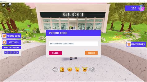 promo codes gucci town roblox|gucci town codes 2022.